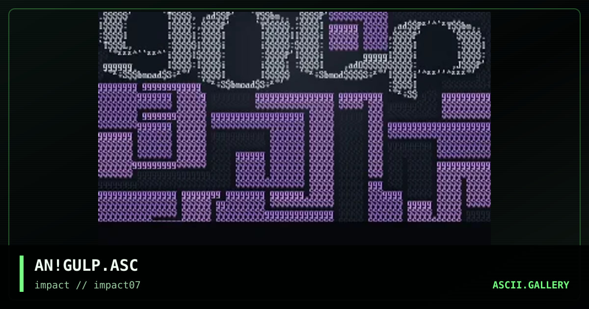 gulp!, by aneurysm, 1997
