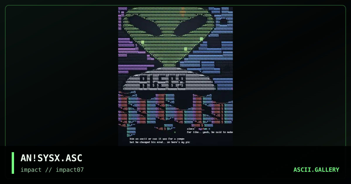 systemx, by aneurysm, 1997