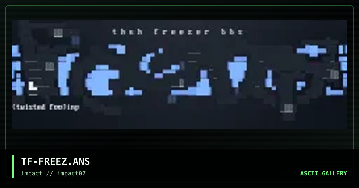 freezer, by twisted foo, 1997
