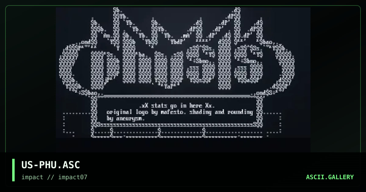 phusis jOInT, by aneurysm, mafesto, 1997