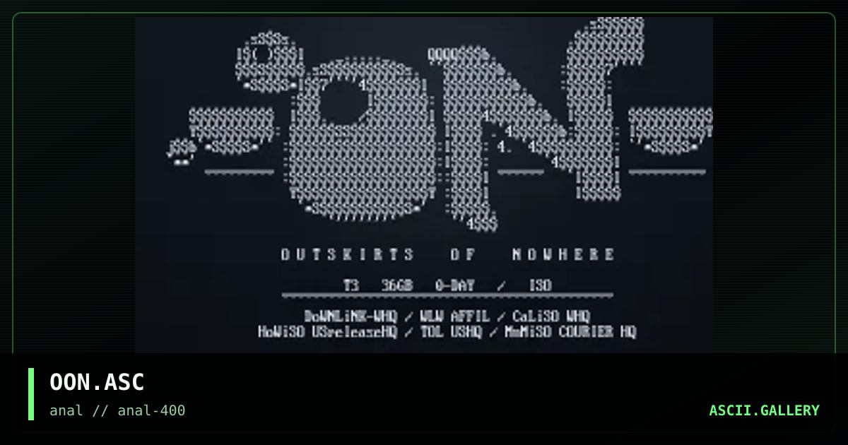 OON.ASC, by untagged, 1998