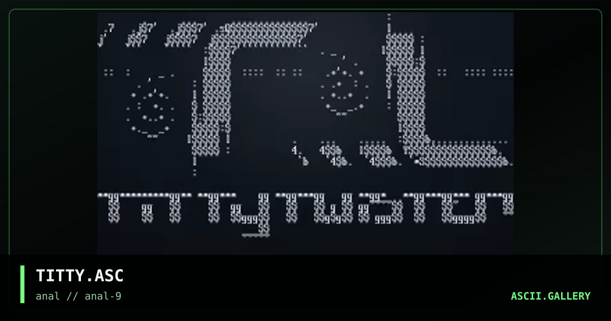 TITTY.ASC, by untagged, 1999