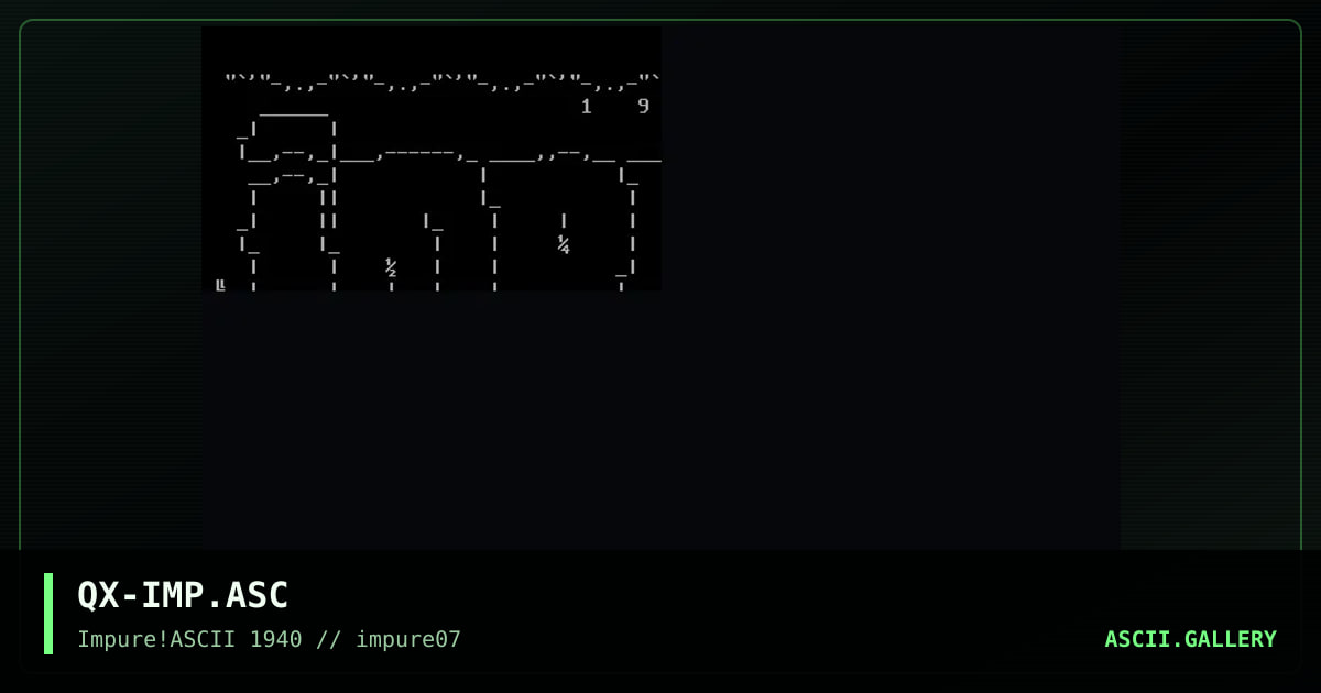 QX-IMP.ASC, by quix, 1999