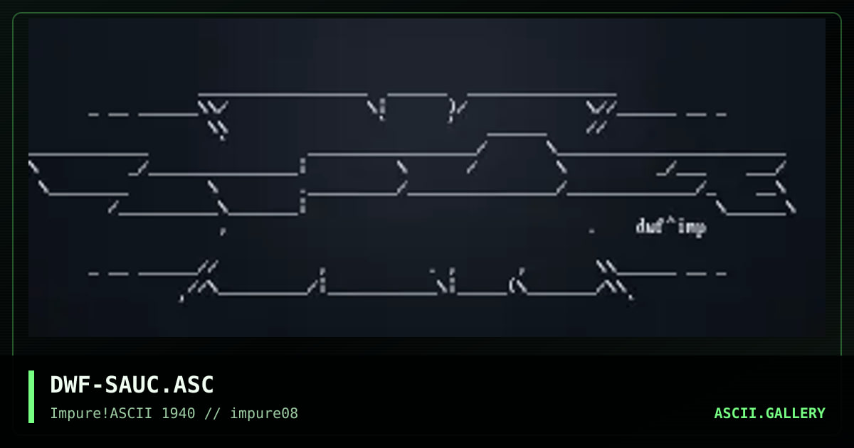 DWF-SAUC.ASC, by dwarf, 1999