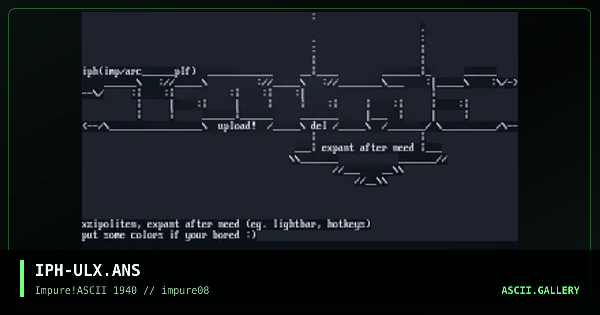 IPH-ULX.ANS, by iph, 1999