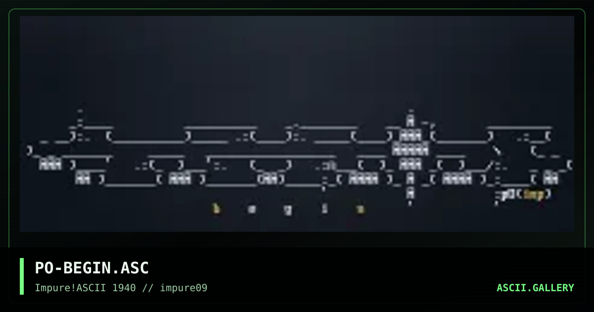 PO-BEGIN.ASC, by pogue, 1999