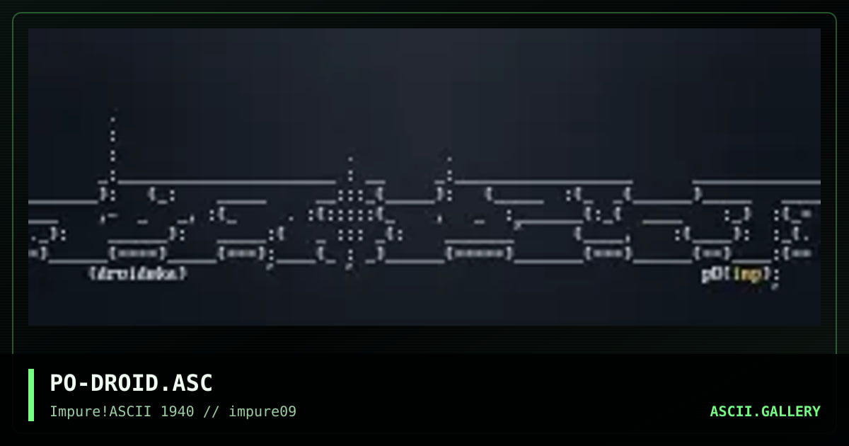 PO-DROID.ASC, by pogue, 1999