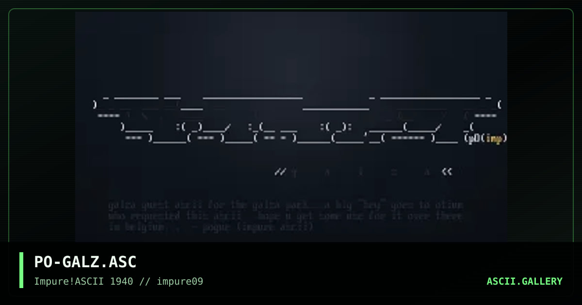 PO-GALZ.ASC, by pogue, 1999