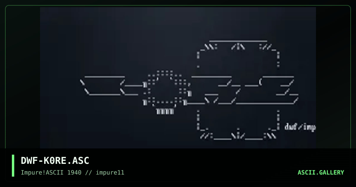 DWF-K0RE.ASC, by dwarf, 1999