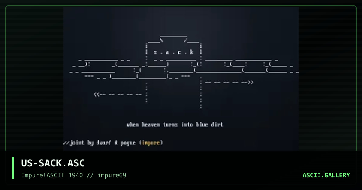 US-SACK.ASC, by dwarf, pogue, 1999