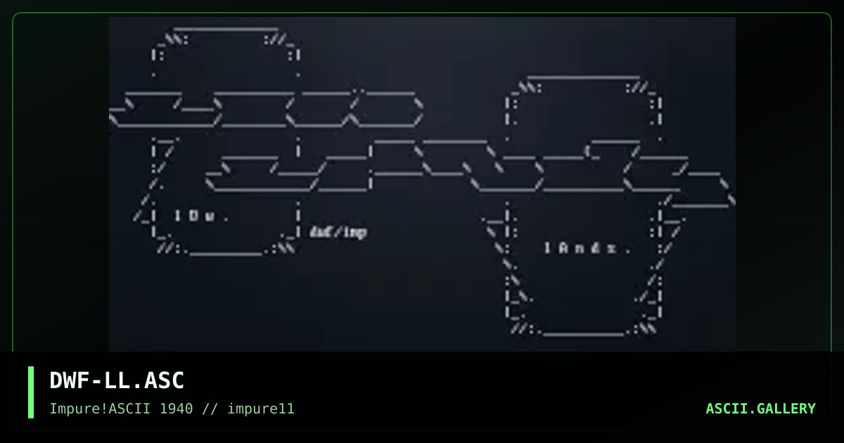 DWF-LL.ASC, by dwarf, 1999