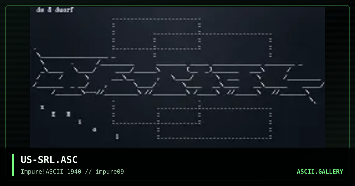 US-SRL.ASC, by dwarf, 1999