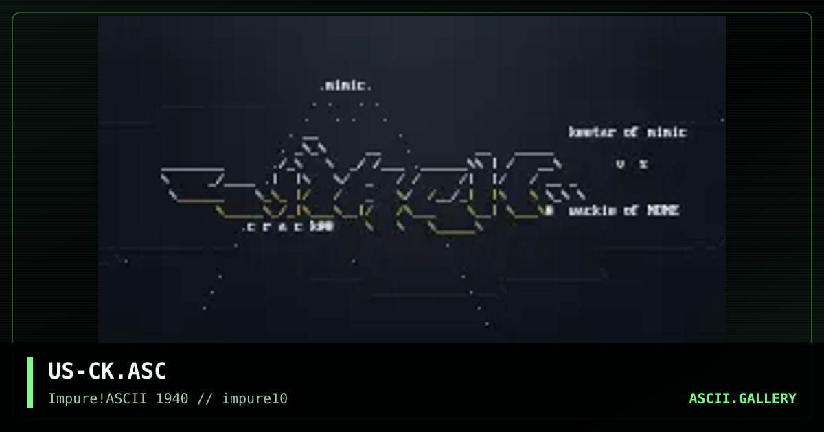US-CK.ASC, by keetar, wackie, 1999