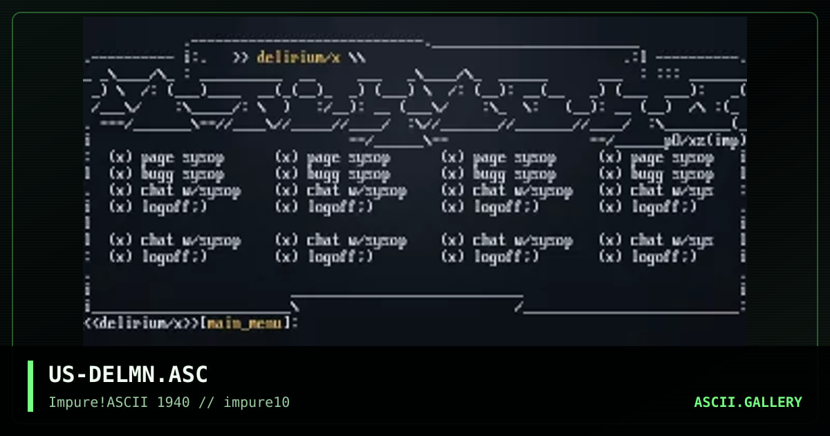 US-DELMN.ASC, by pogue, xzip, 1999