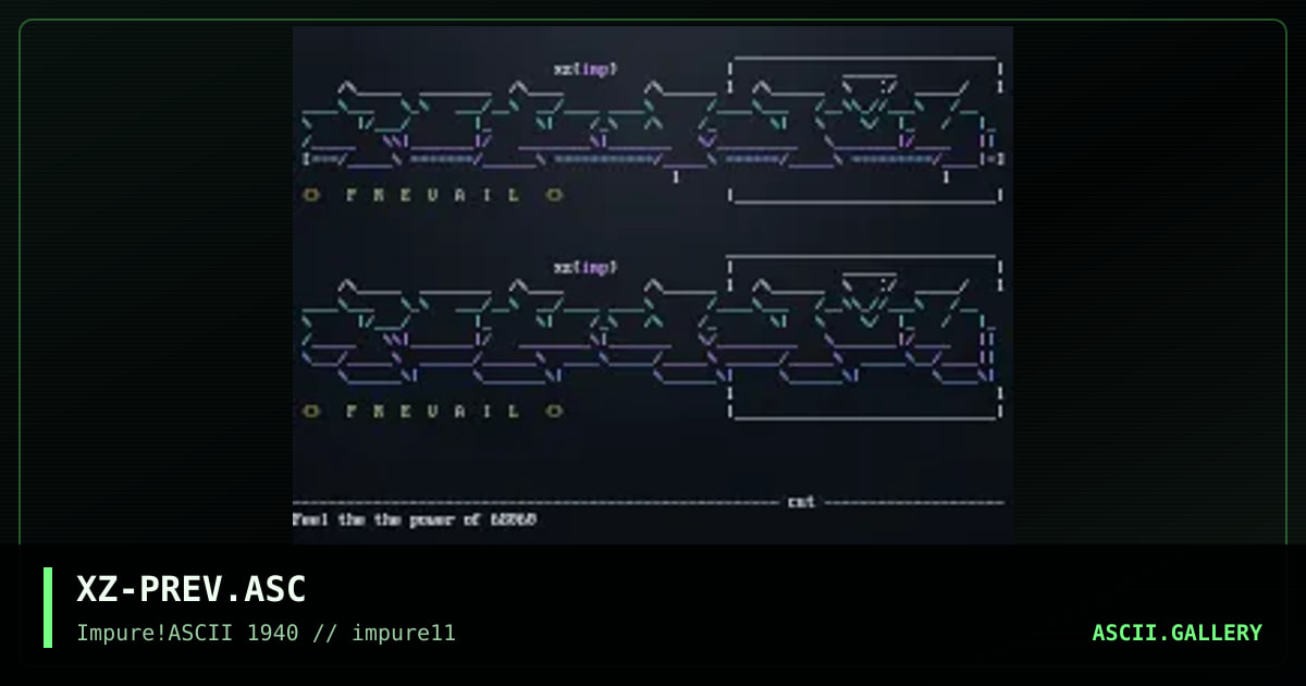 XZ-PREV.ASC, by xzip, 1999