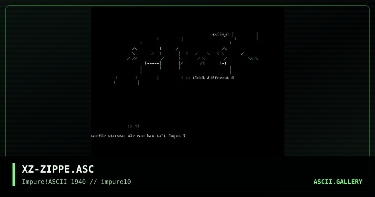 XZ-ZIPPE.ASC, by xzip, 1999