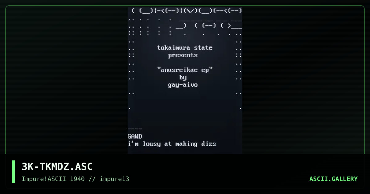 3K-TKMDZ.ASC, by tekk, 2000