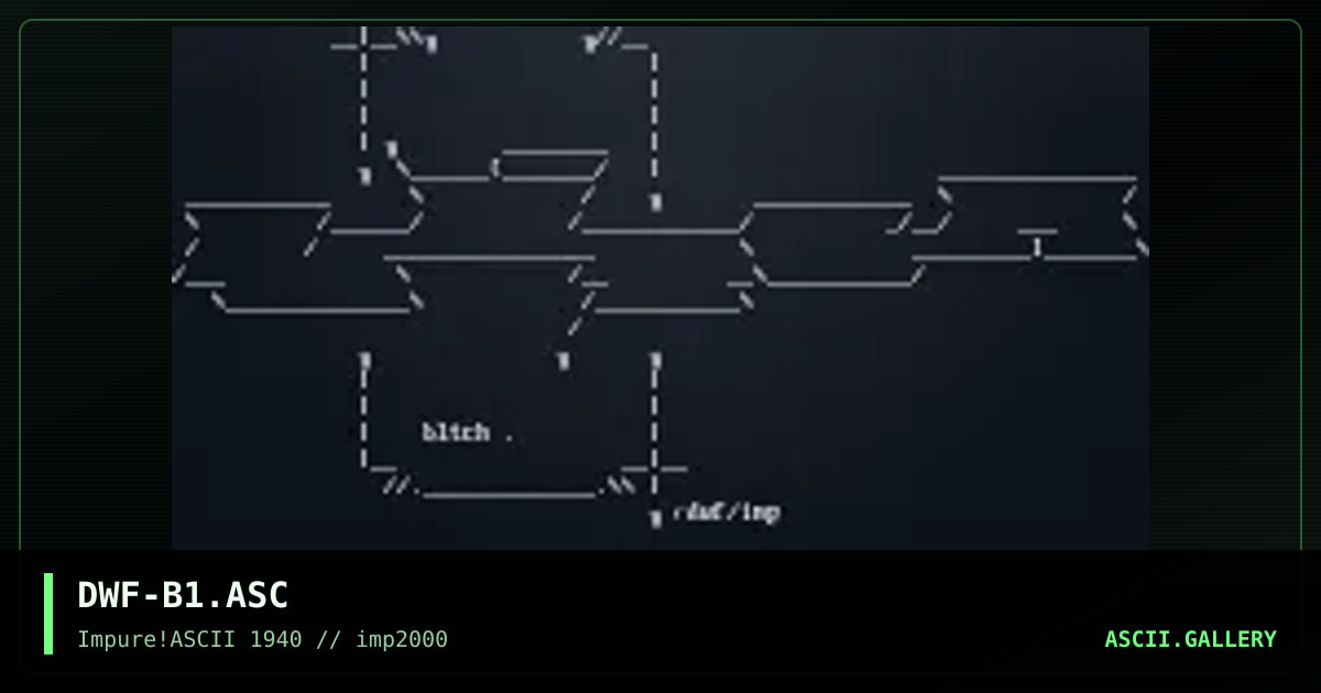 DWF-B1.ASC, by dwarf, 2000