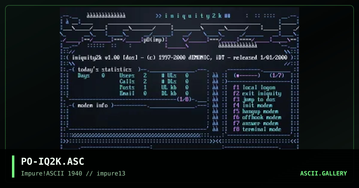 PO-IQ2K.ASC, by pogue, 2000