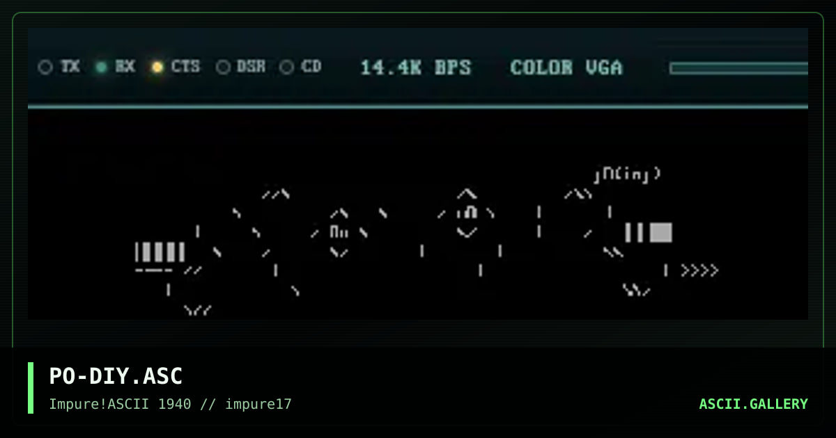 PO-DIY.ASC, by pogue, 2000