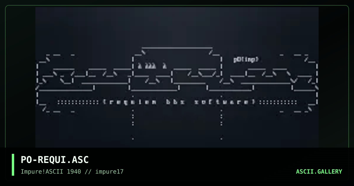 PO-REQUI.ASC, by pogue, 2000