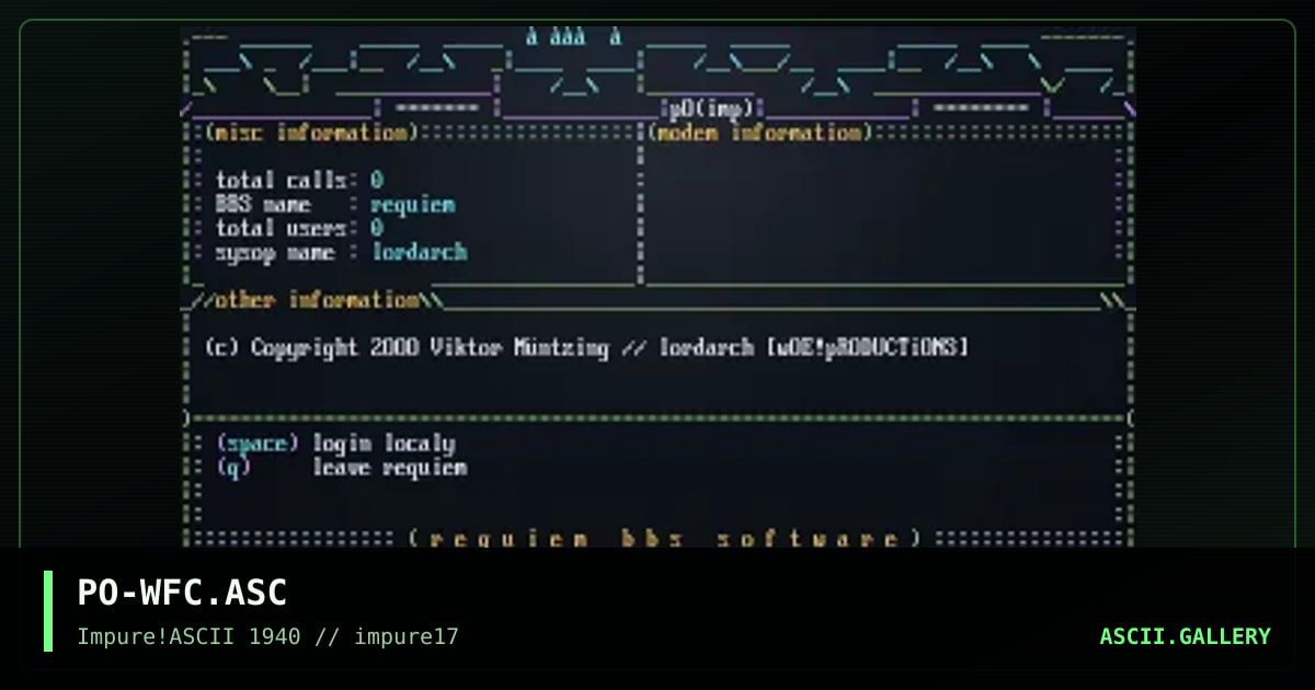 PO-WFC.ASC, by pogue, 2000