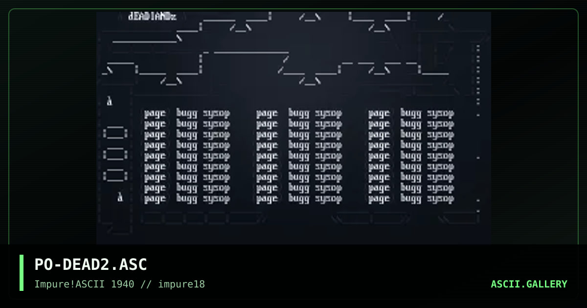 PO-DEAD2.ASC, by pogue, 2001