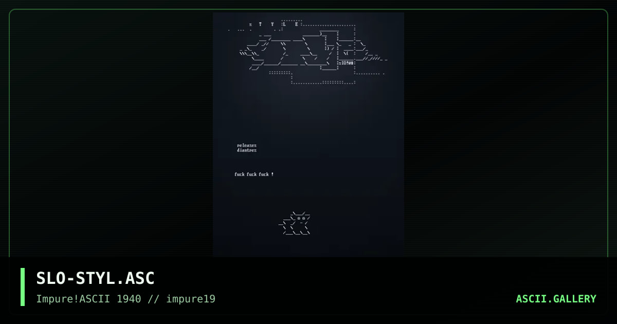 SLO-STYL.ASC, by splonk, 2001