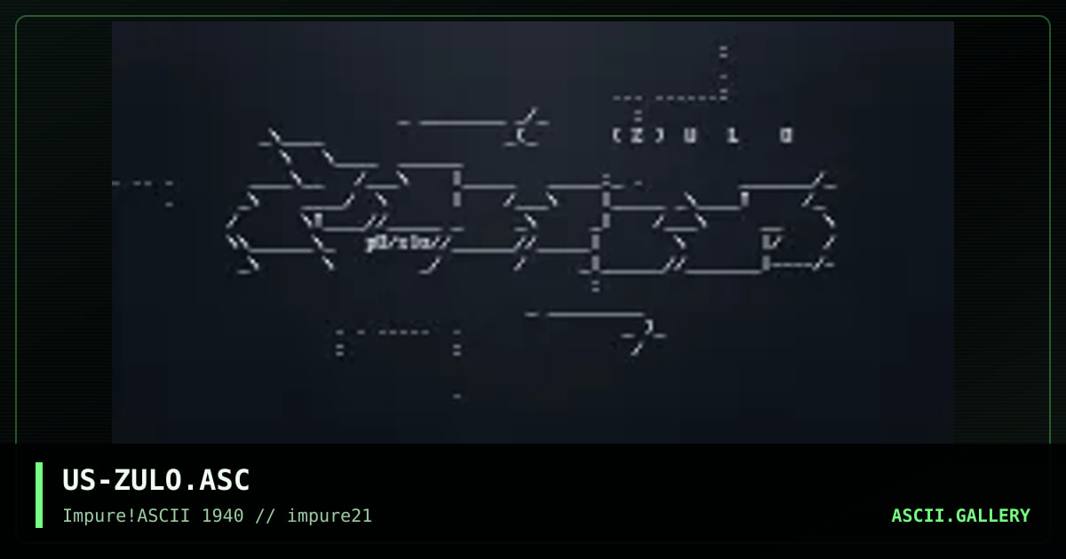 US-ZULO.ASC, by pogue, splonk, 2001