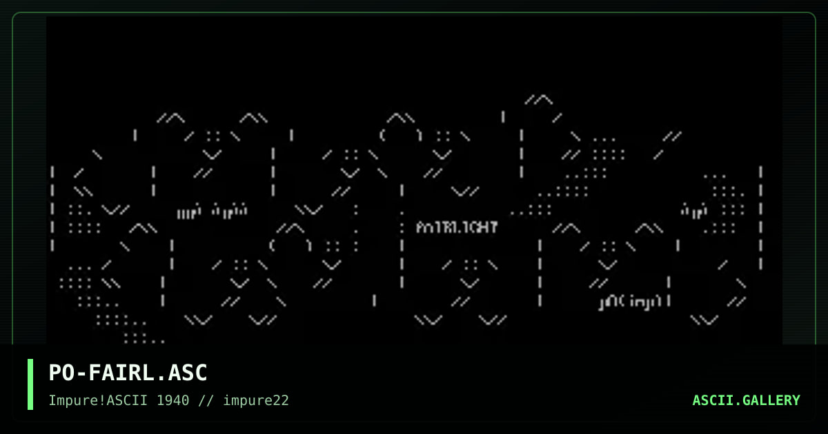 PO-FAIRL.ASC, by pogue, 2001