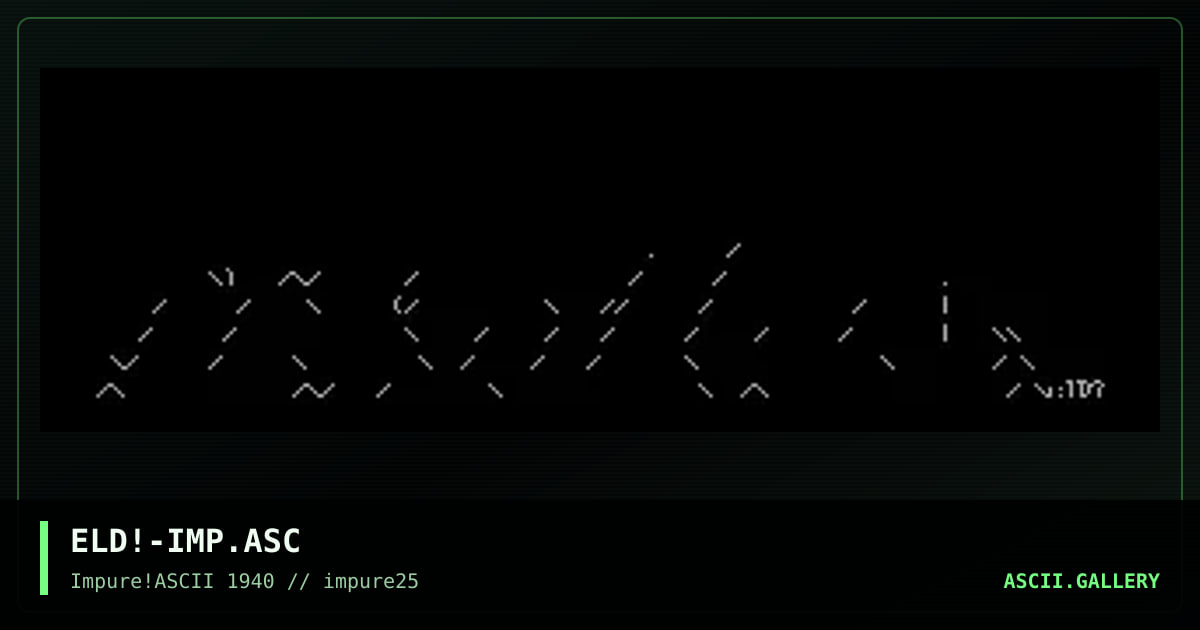 ELD!-IMP.ASC, by elend, 2001