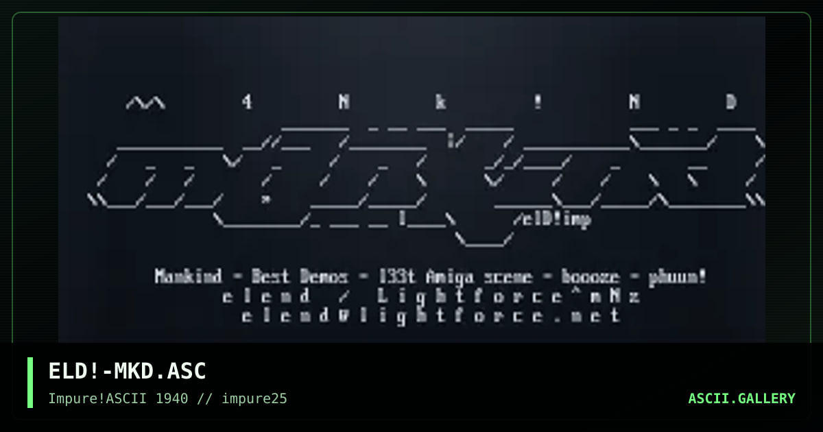 ELD!-MKD.ASC, by elend, 2001