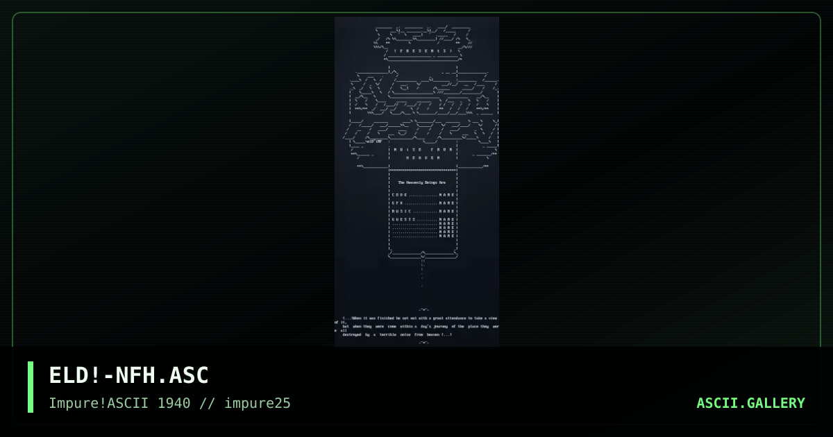 ELD!-NFH.ASC, by elend, 2001