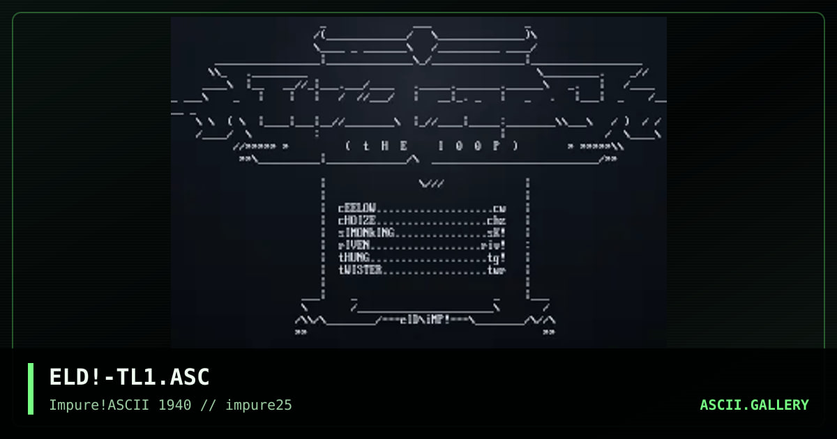 ELD!-TL1.ASC, by elend, 2001