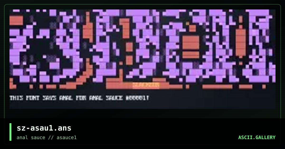 sz-asau1.ans, by slackzor, 1999