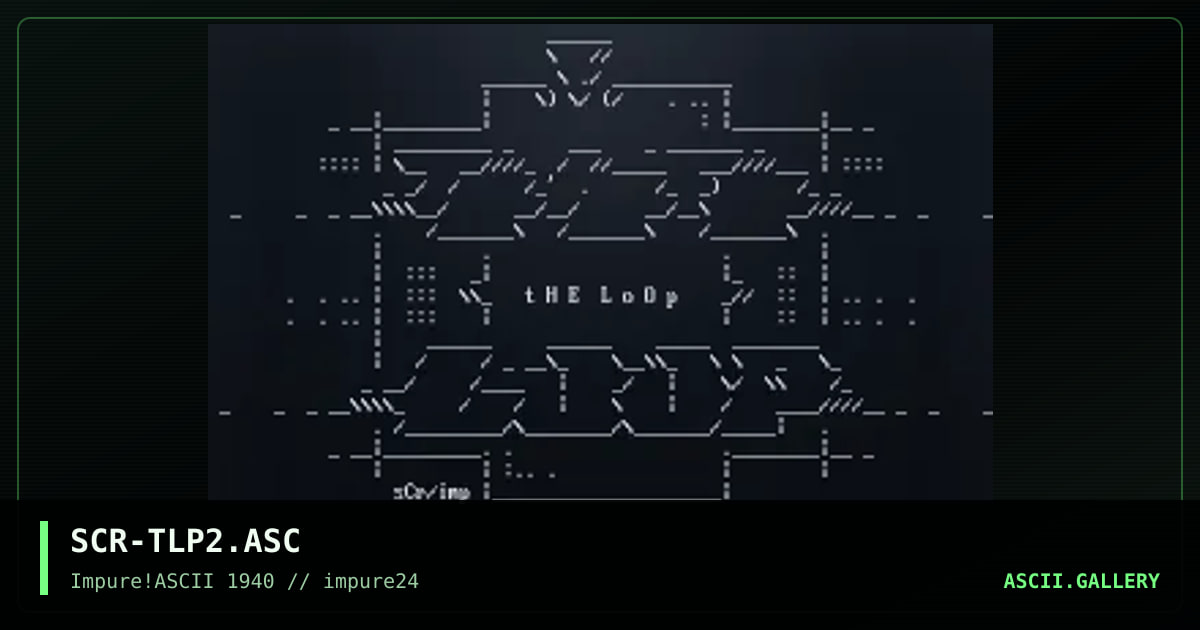 SCR-TLP2.ASC, by scour, 2001