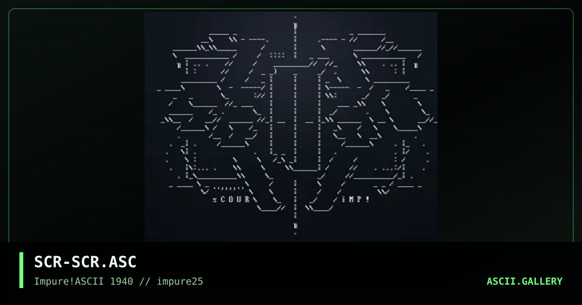 SCR-SCR.ASC, by scour, 2001