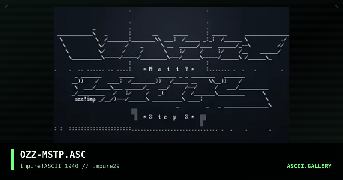 OZZ-MSTP.ASC, by ozzeth, 2002