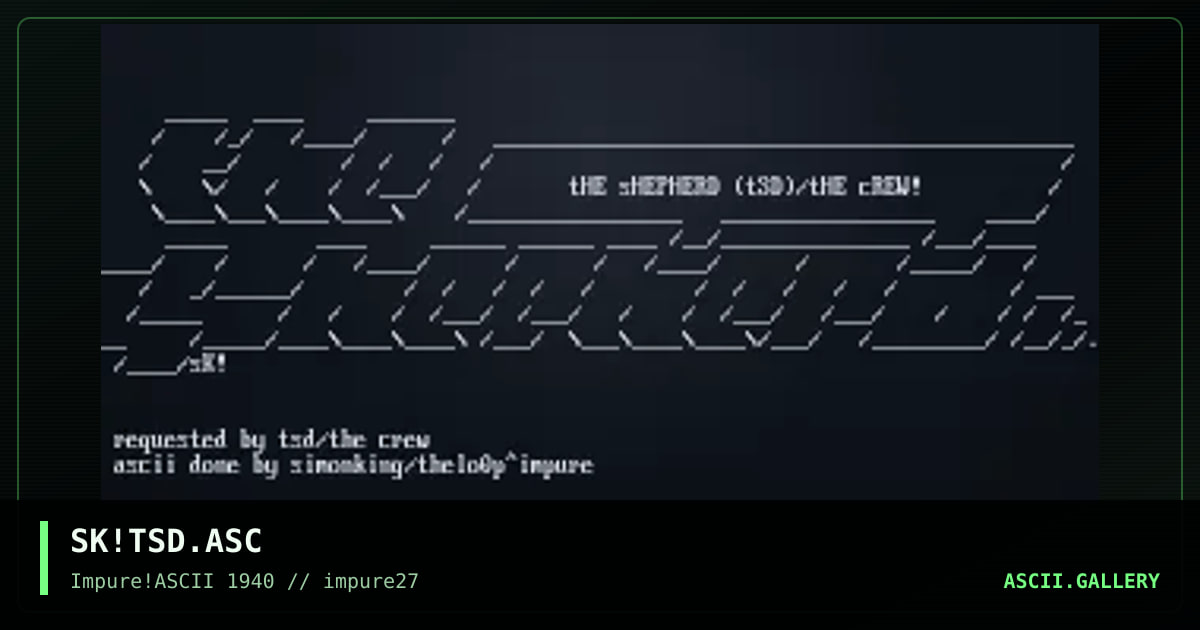 SK!TSD.ASC, by simonking, 2002