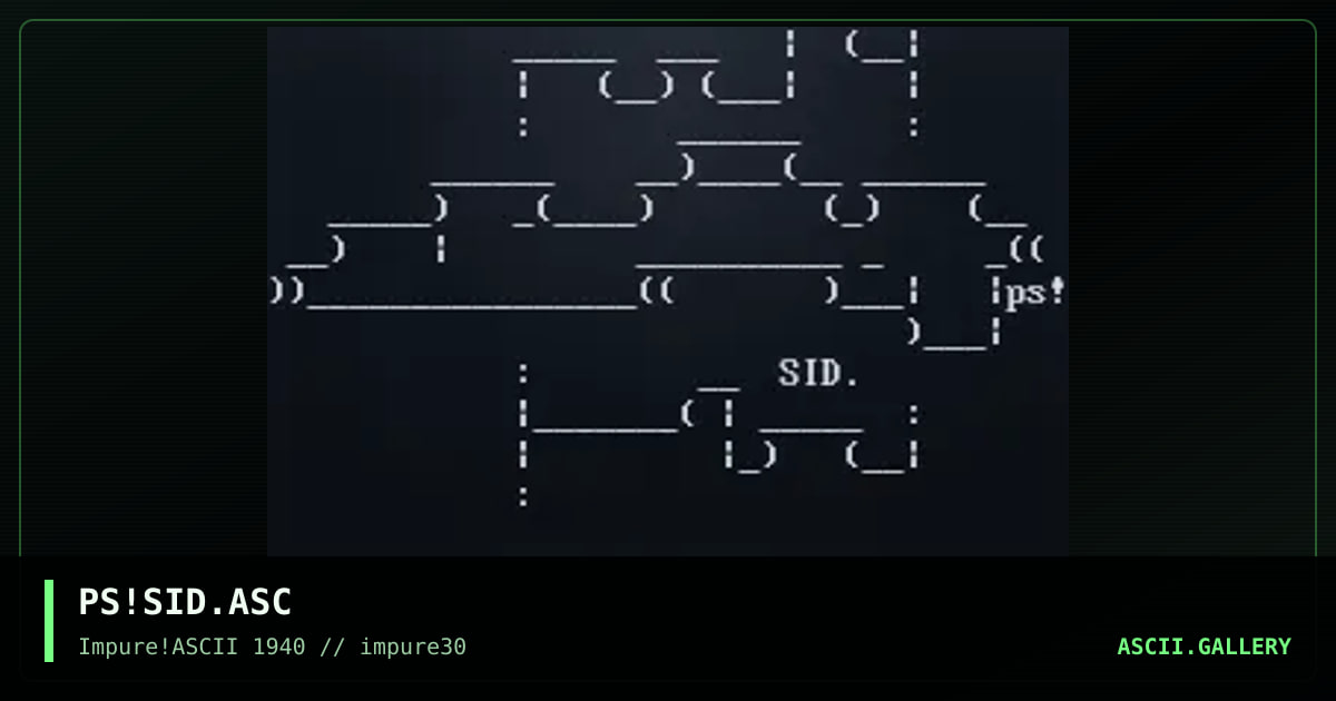 PS!SID.ASC, by podsi, 2002