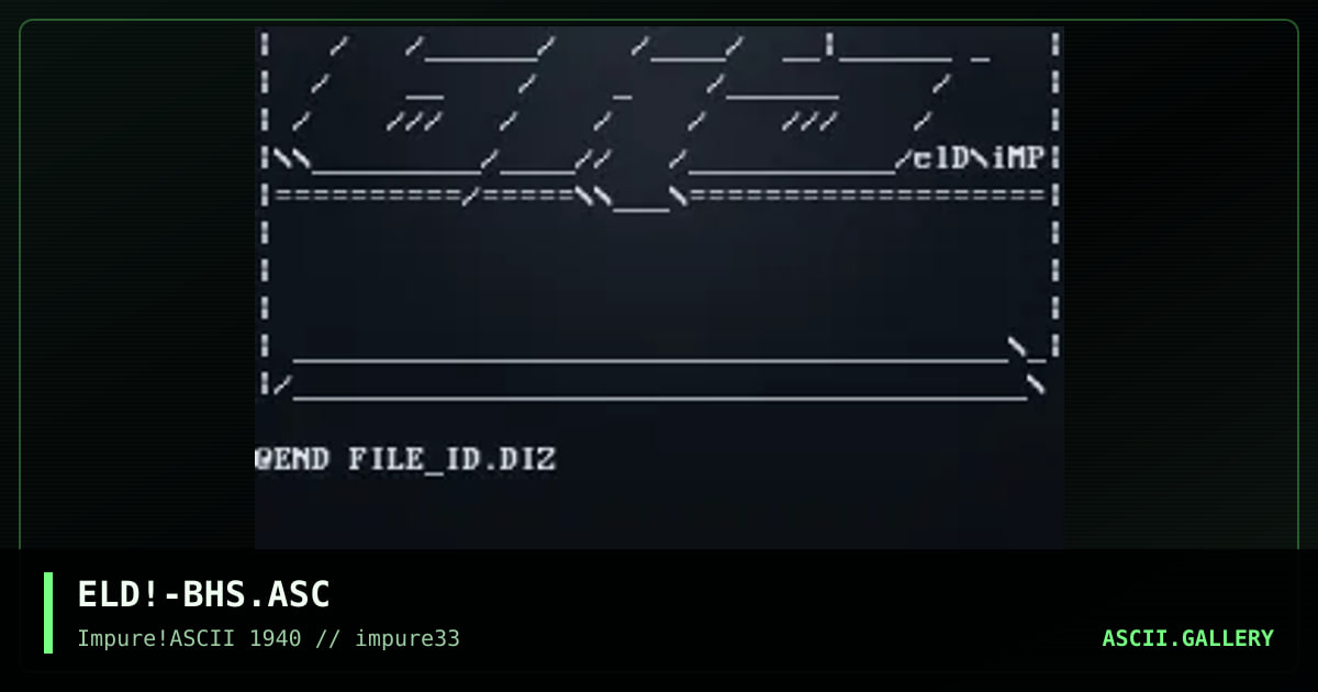 ELD!-BHS.ASC, by elend, 2002