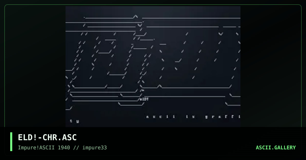 ELD!-CHR.ASC, by elend, 2002