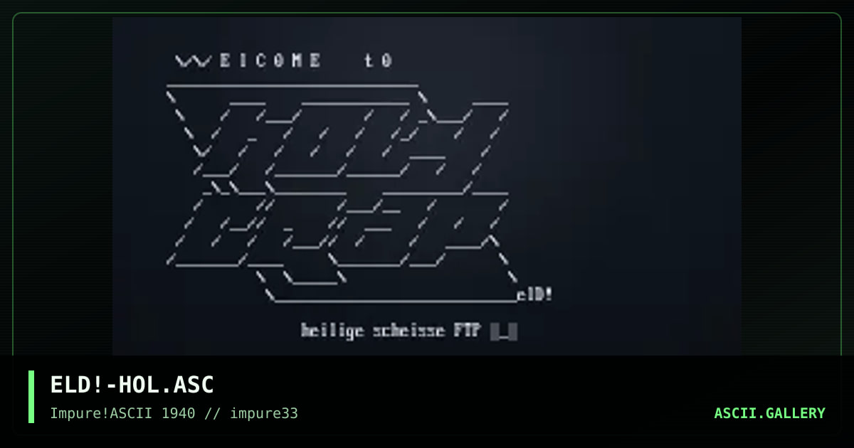 ELD!-HOL.ASC, by elend, 2002