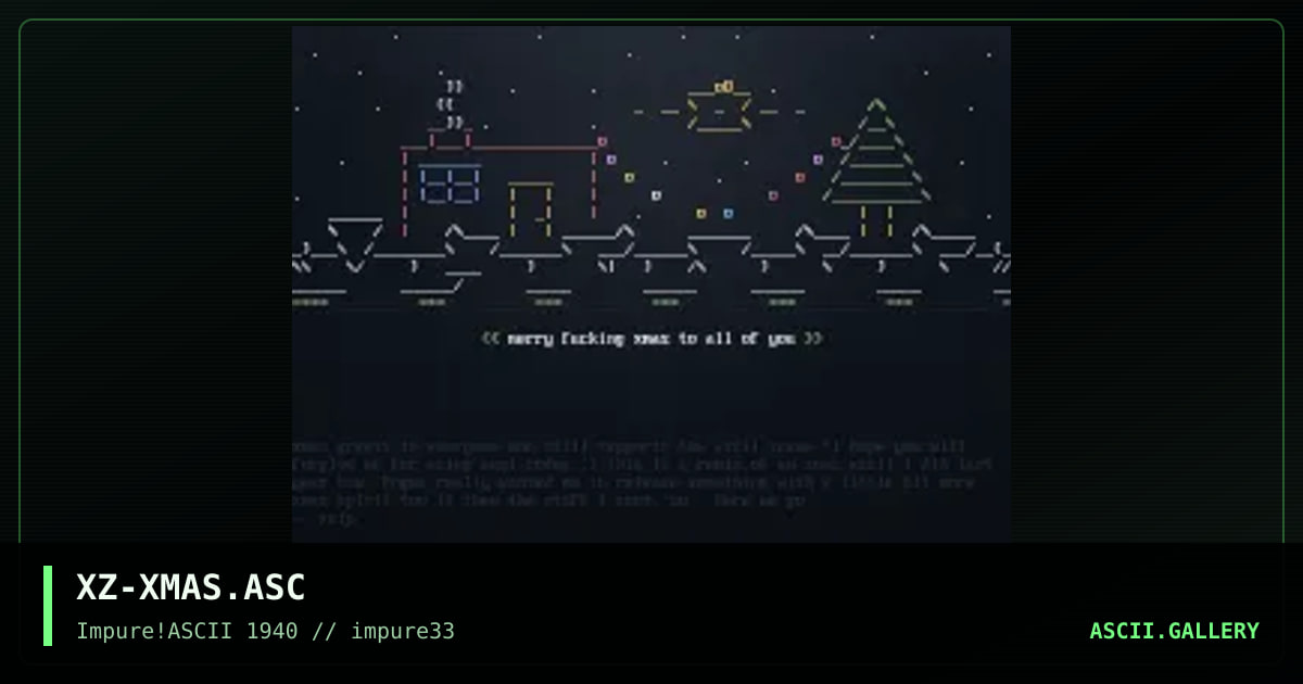 XZ-XMAS.ASC, by xzip, 2002