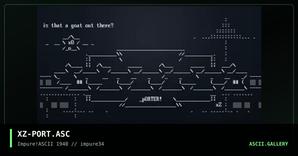 XZ-PORT.ASC, by xzip, 2003