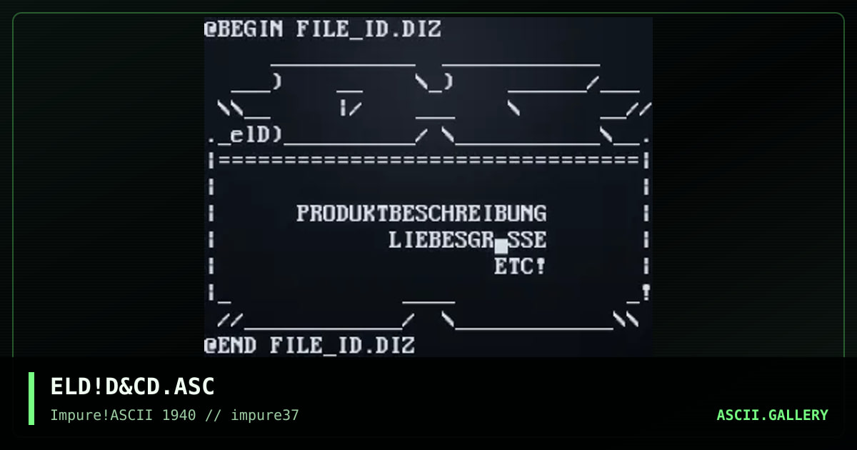 ELD!D&CD.ASC, by elend, 2003
