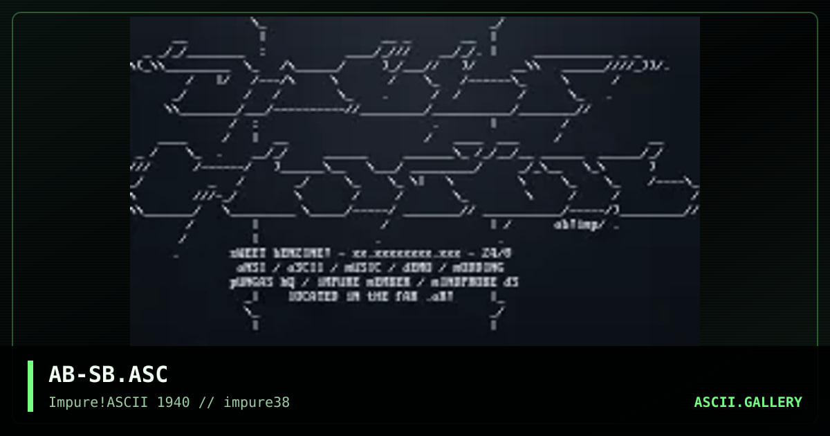 AB-SB.ASC, by acid brain, 2003