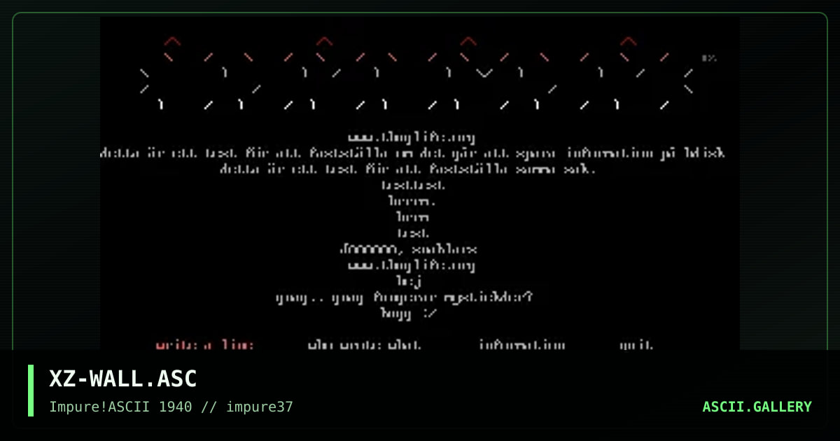XZ-WALL.ASC, by xzip, 2003