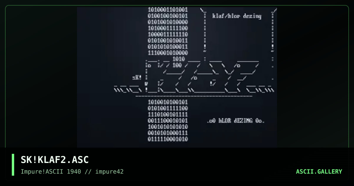 SK!KLAF2.ASC, by simonking, 2003