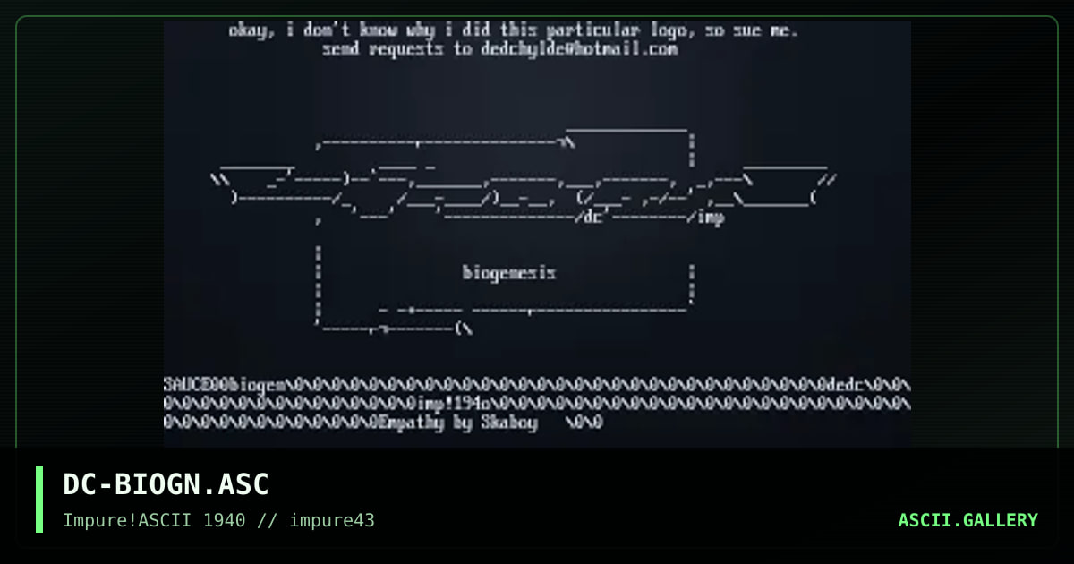 DC-BIOGN.ASC, by dedchylde, 2003